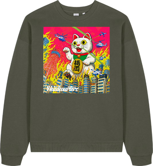 Money Cat Zilla Crewneck